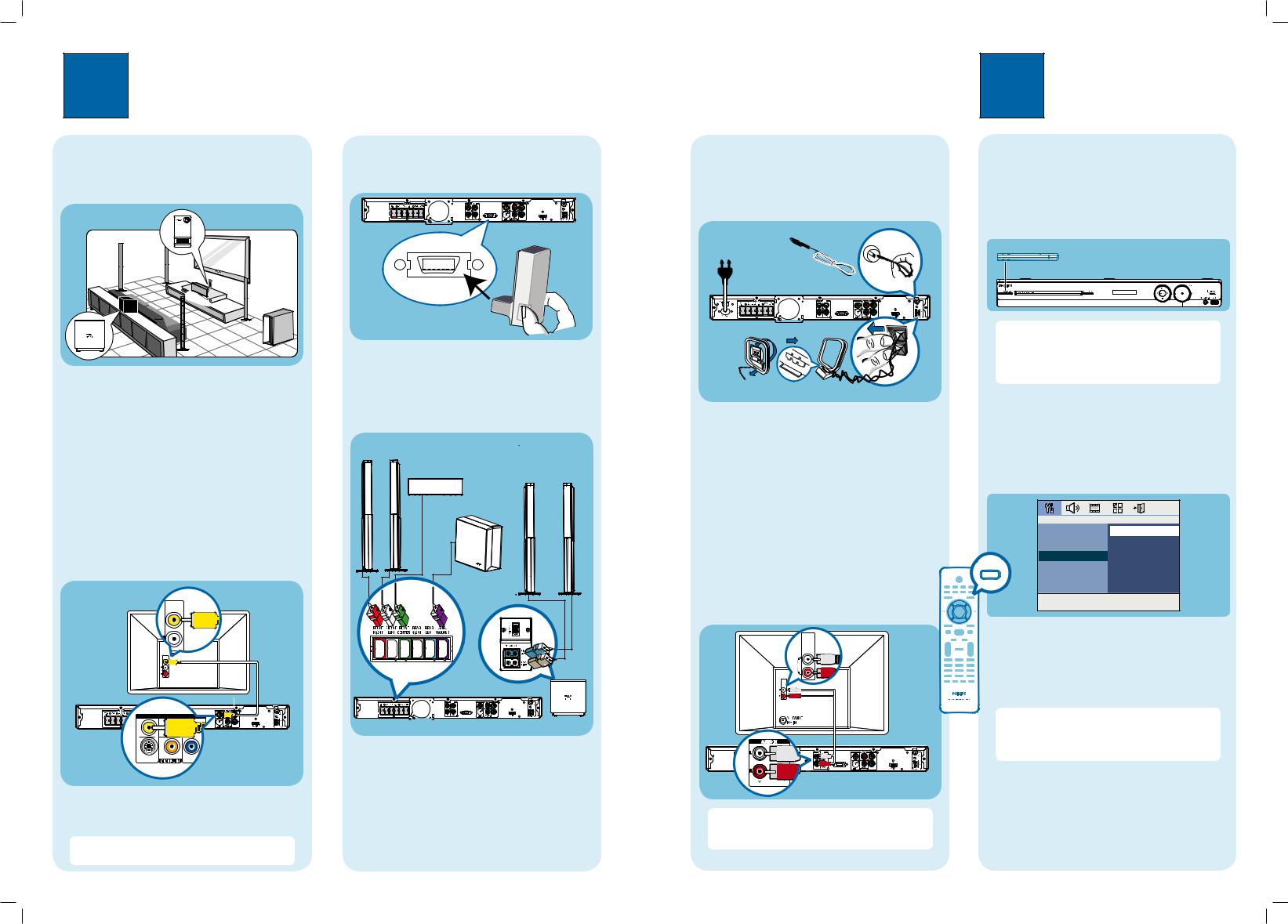 Philips HTS3548W User Manual