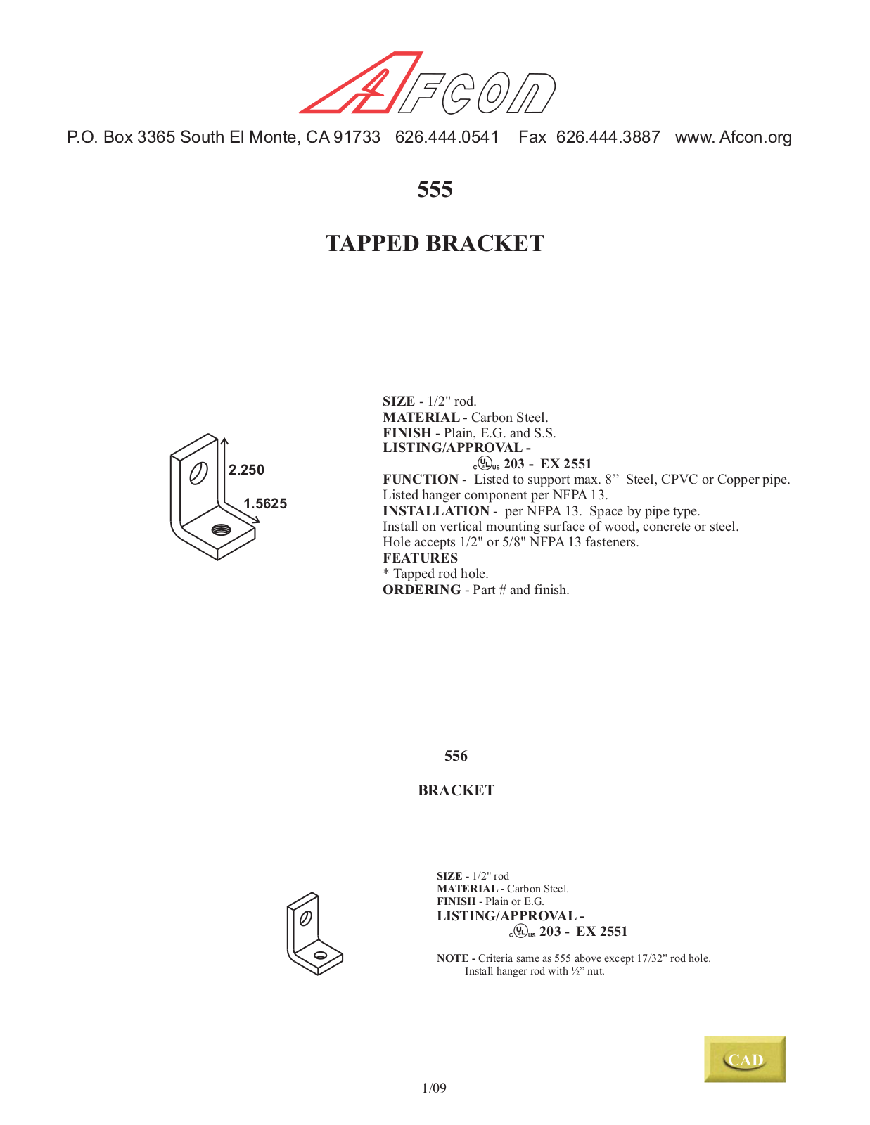 Afcon 555 User Manual