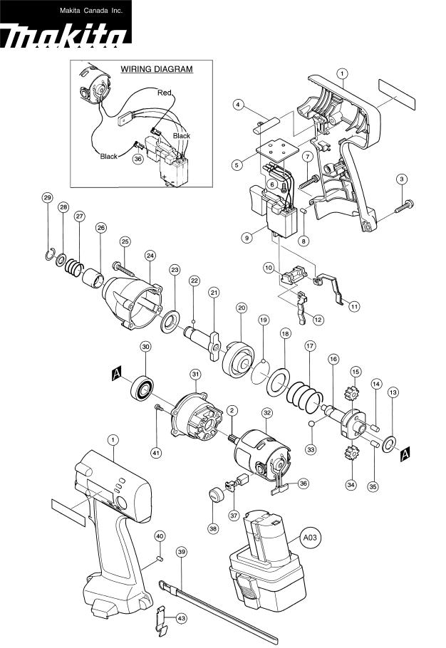 Makita 6908DWA User Manual