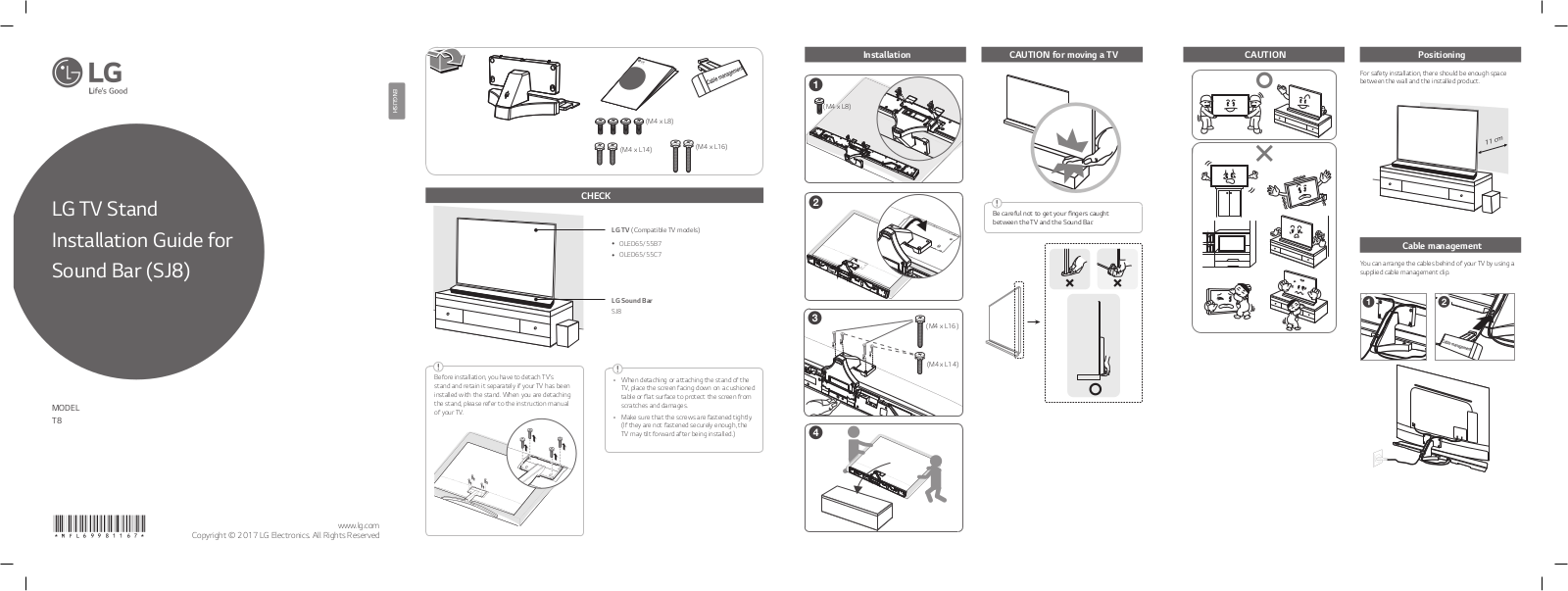 LG T8 Owner’s Manual