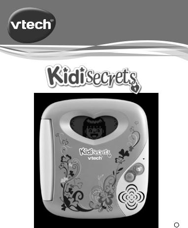 VTECH KIDI SECRETS User Manual
