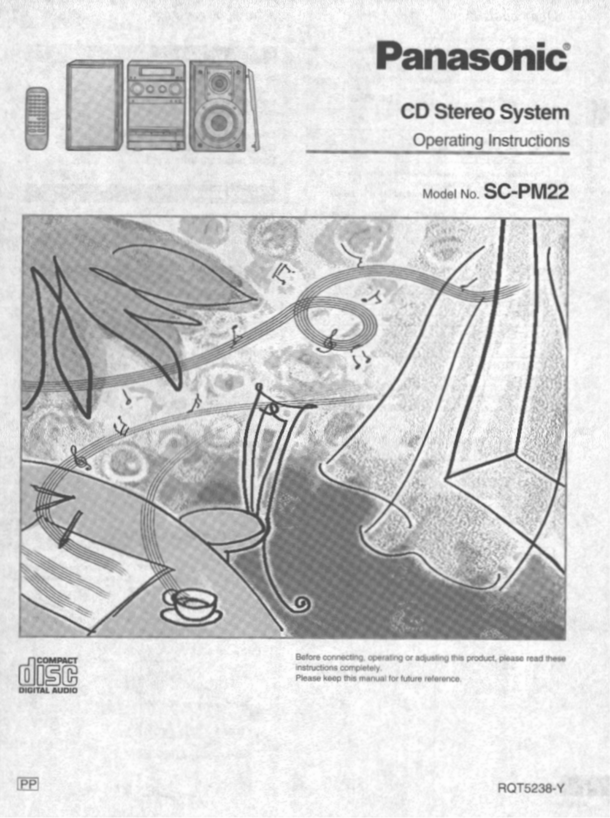 Panasonic SAPM22 User Manual