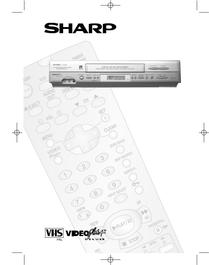 Sharp VC-MH835HM User Manual