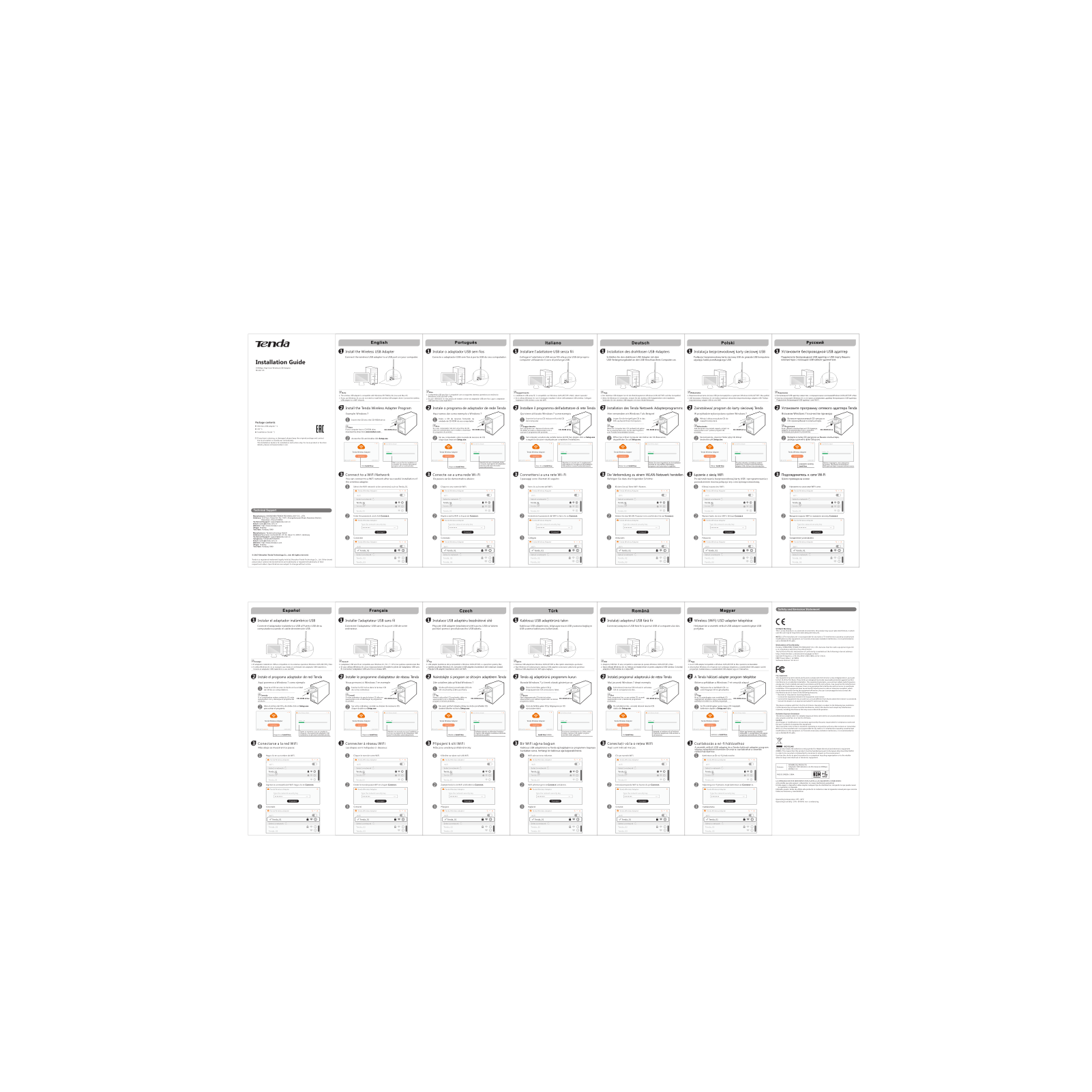 TENDA TECHNOLOGY U6V1 Users Manual