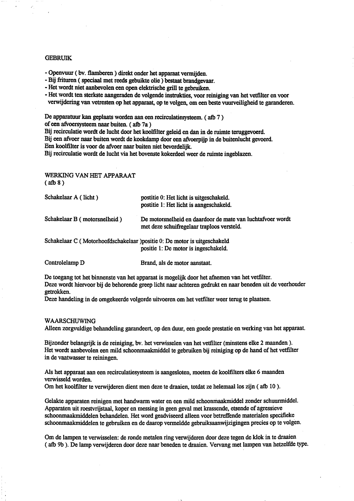 Scholtès HD 30 User Manual