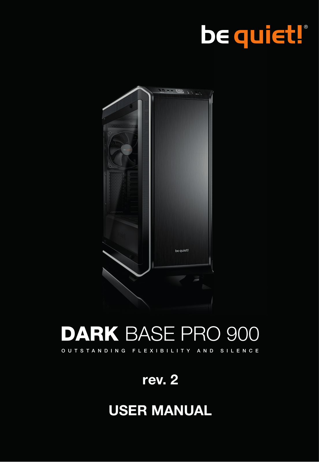 be quietl Dark Base Pro 900 operation manual