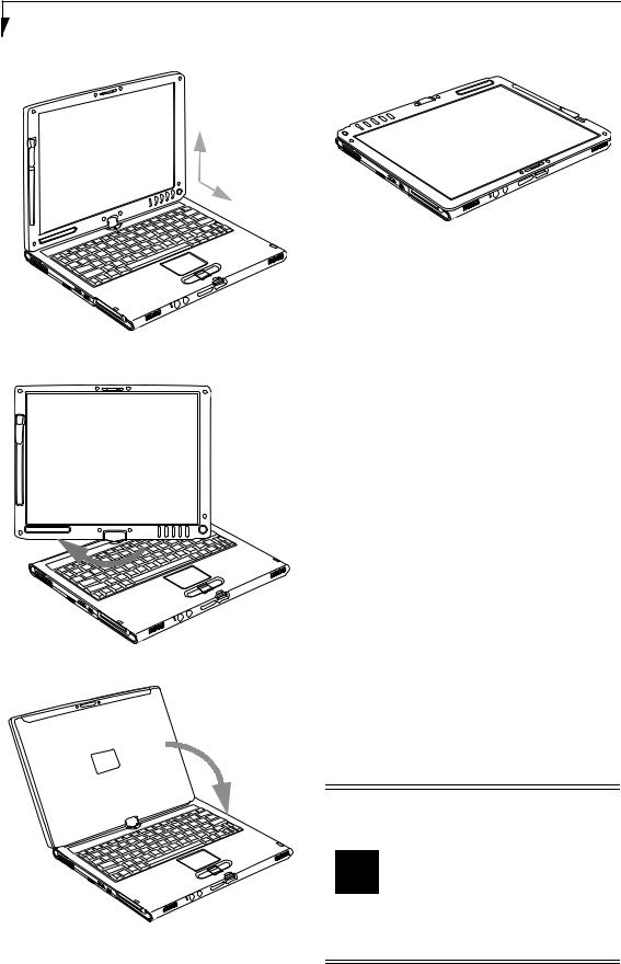 Fujitsu LifeBook T4010, LifeBook T4010D User Guide