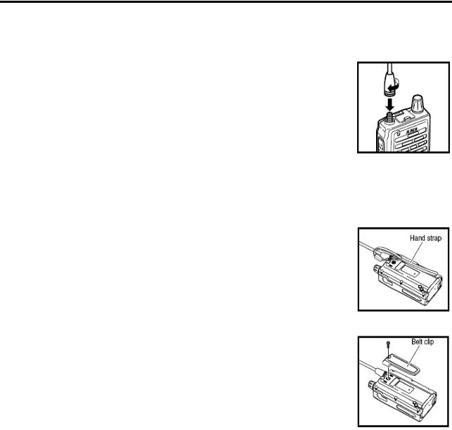 Alinco DJ-S45 CQ, DJ-S45T, DJ-S45E User guide