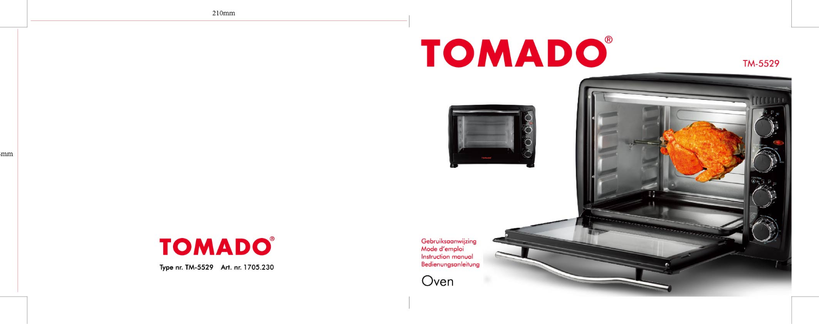 Tomado TM-5529 User Manual