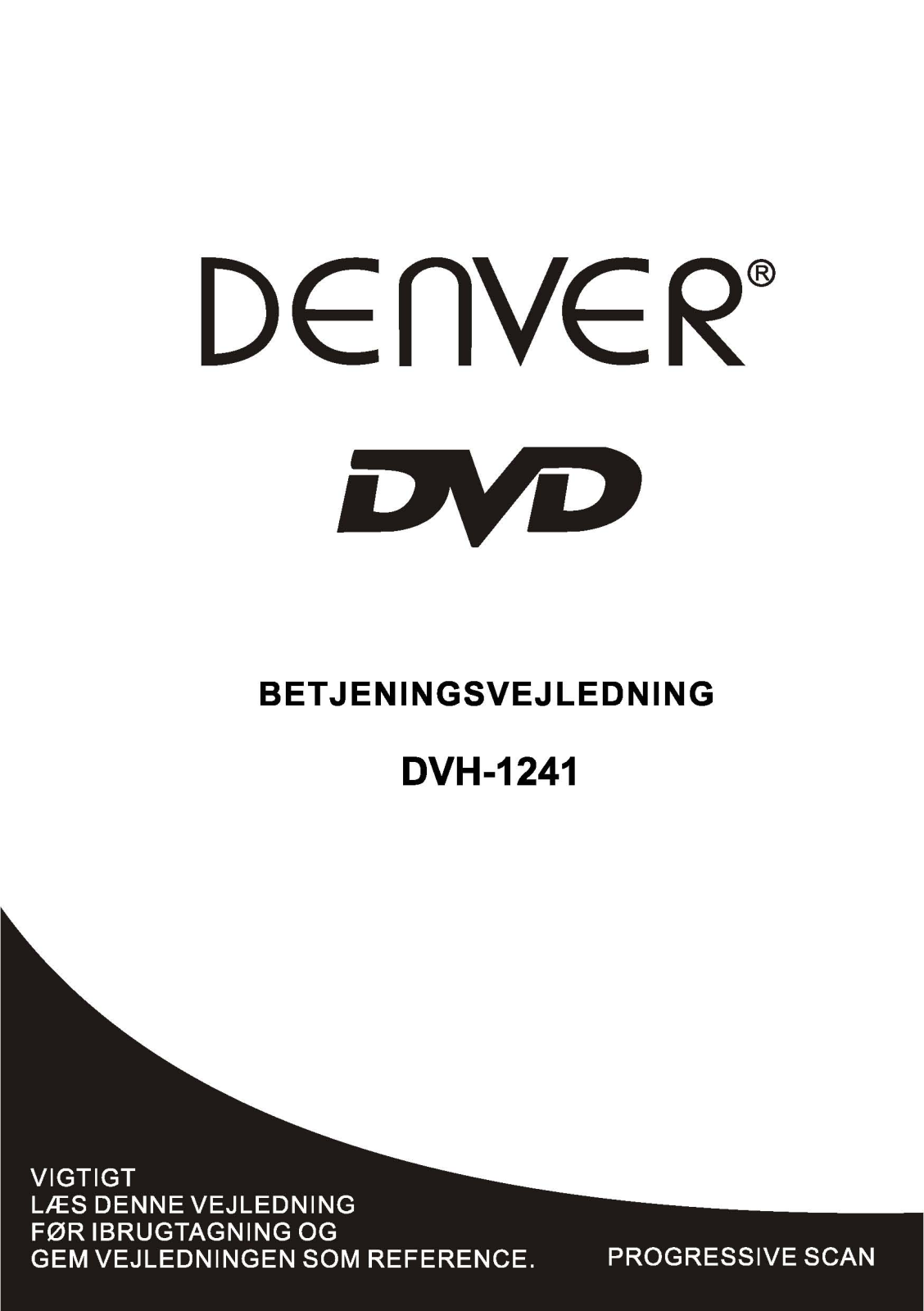 Denver DVH-1241 Instruction Manual