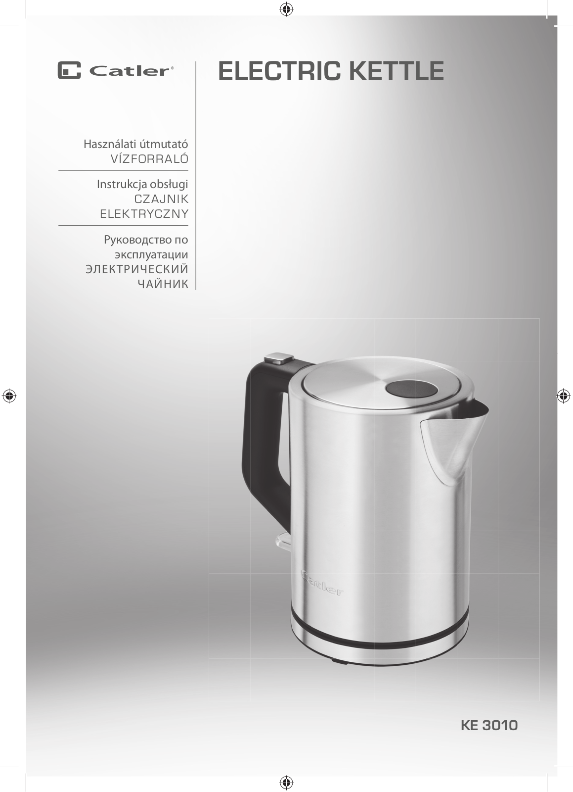 CATLER KE 3010 User guide - ManualMachine.com