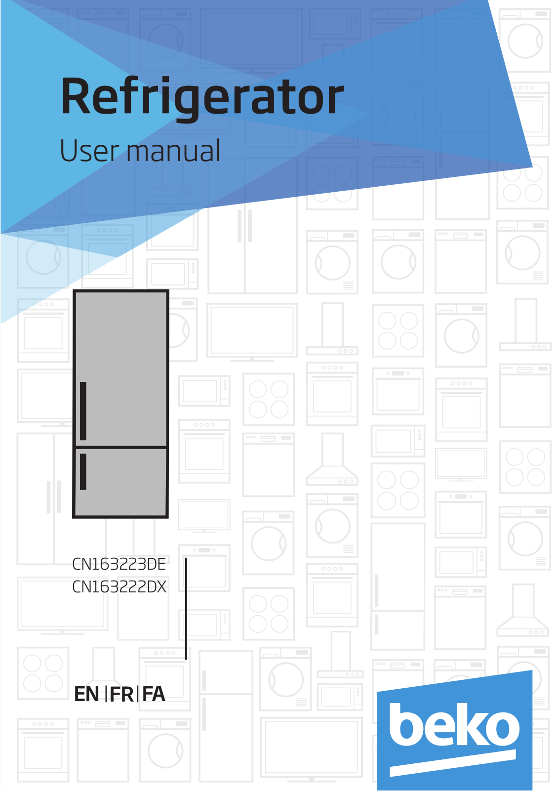 Beko CN163223DE User manual