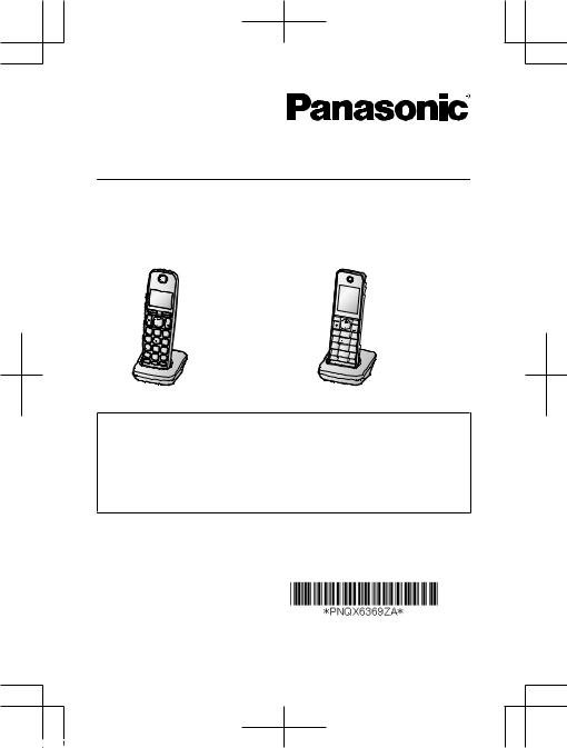 Panasonic of North America 96NKX TGHA20, 96NKX TGEA20, 96NKX TGEA20A User Manual