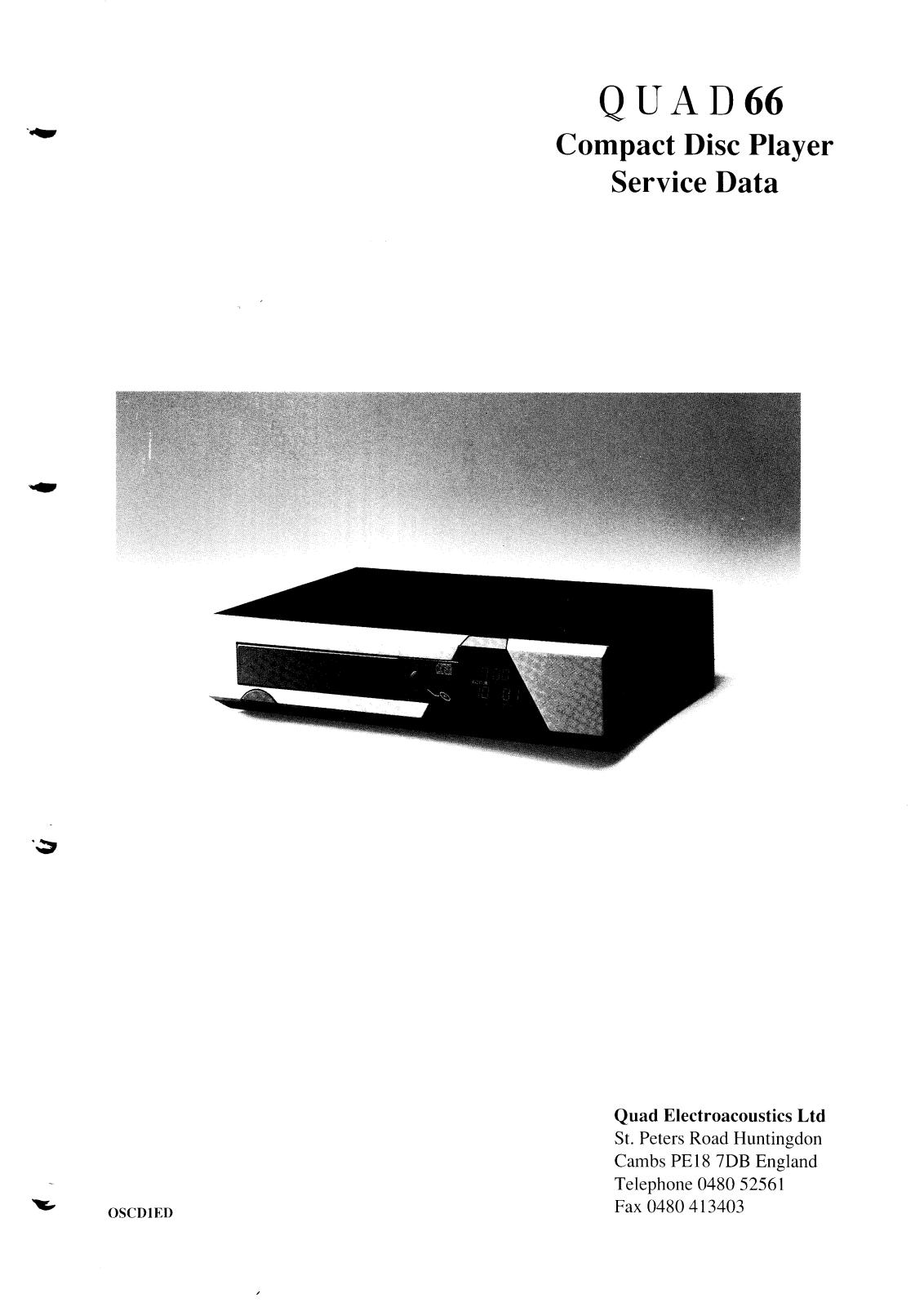 MERIDIAN AUDIO 66 Technical user guide - ManualMachine.com