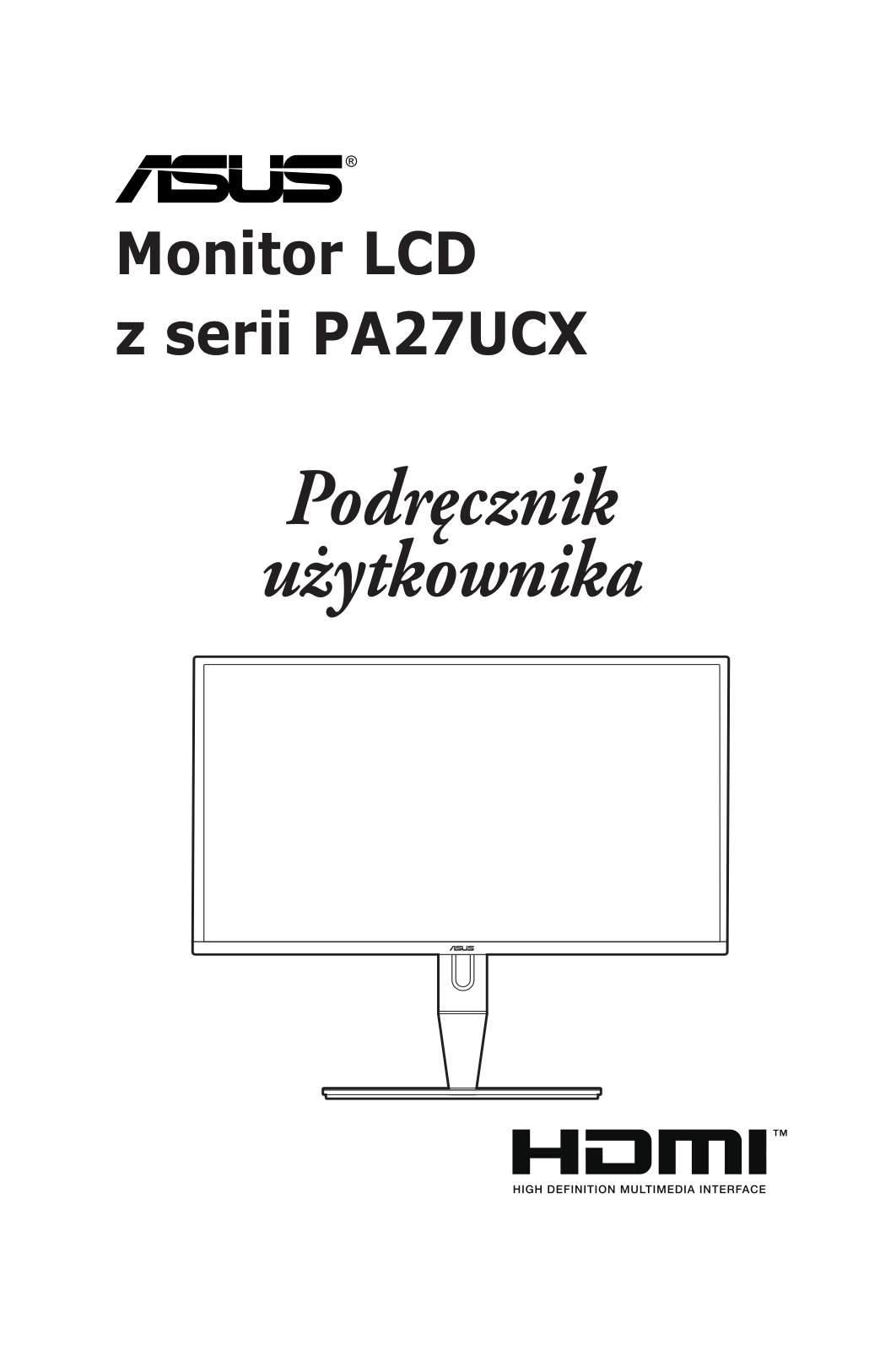 ASUS ProArt PA27UCX-K Service Manual