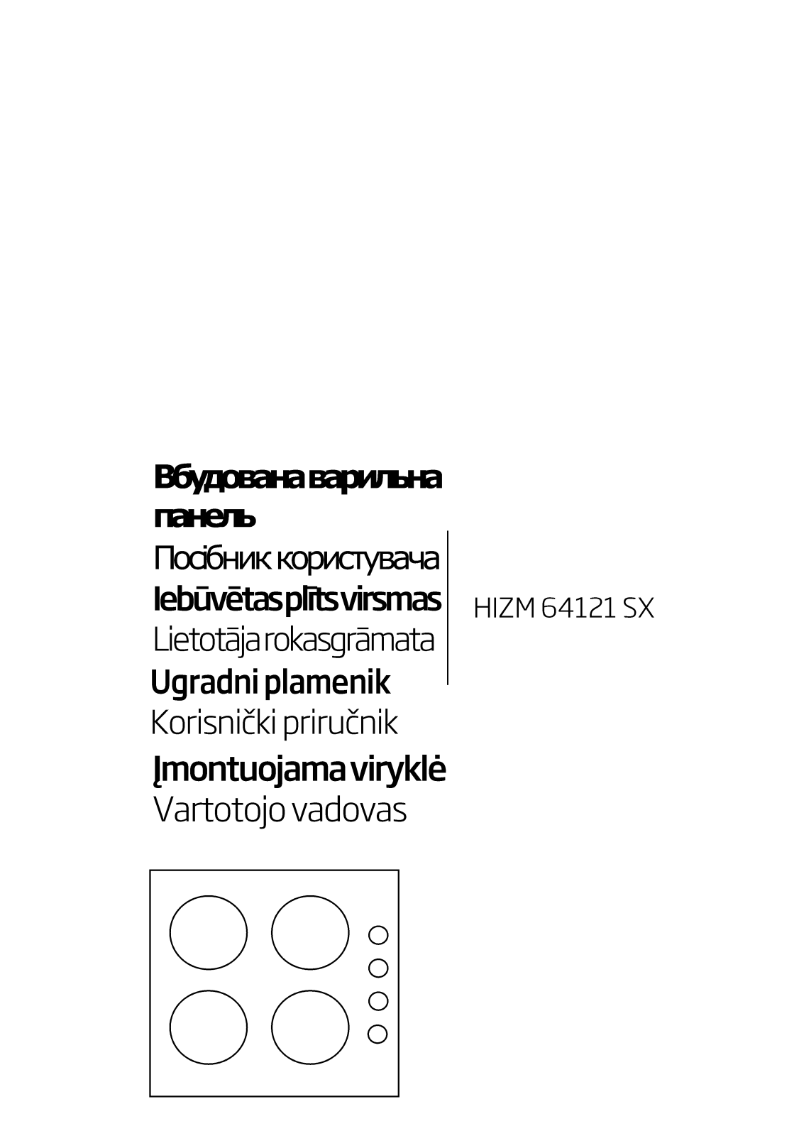 Beko HIZM64121SX User manual