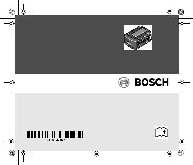 Bosch GBA 36 V User Manual