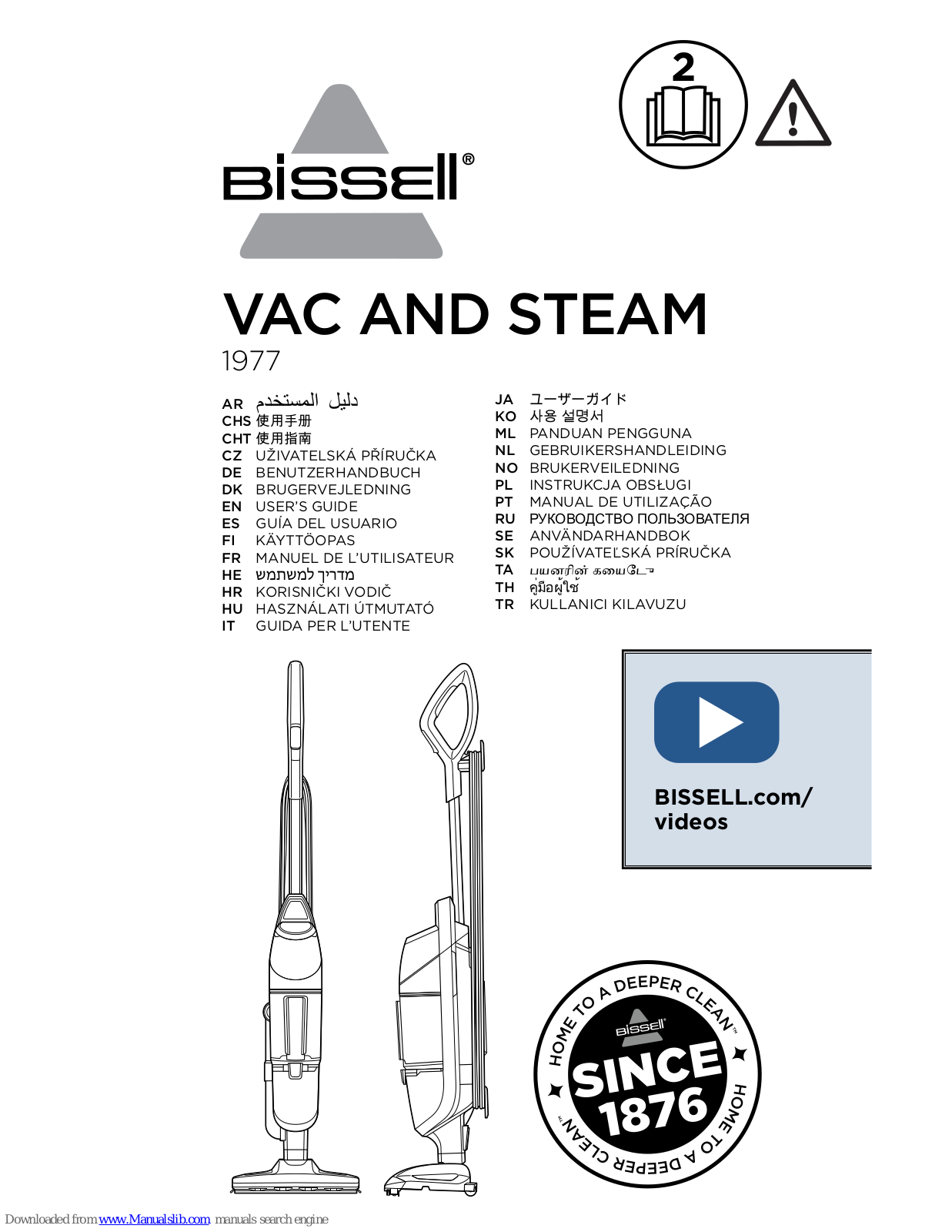 Bissell 1977 User Manual