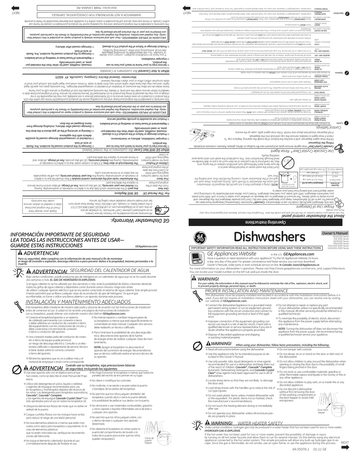 Hotpoint HDA3640D35SA Owner’s Manual