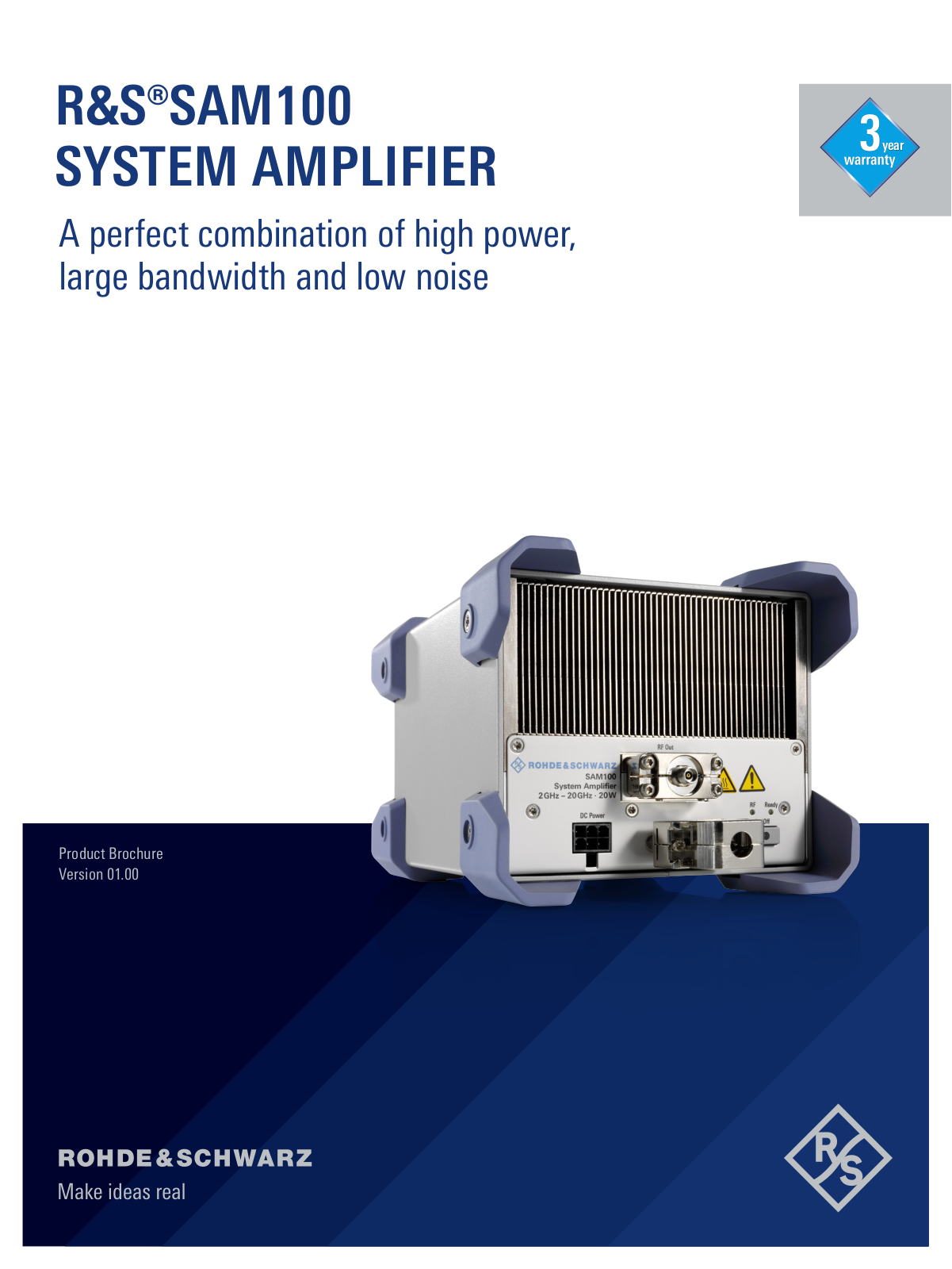 Rohde Schwarz SAM100 User Manual