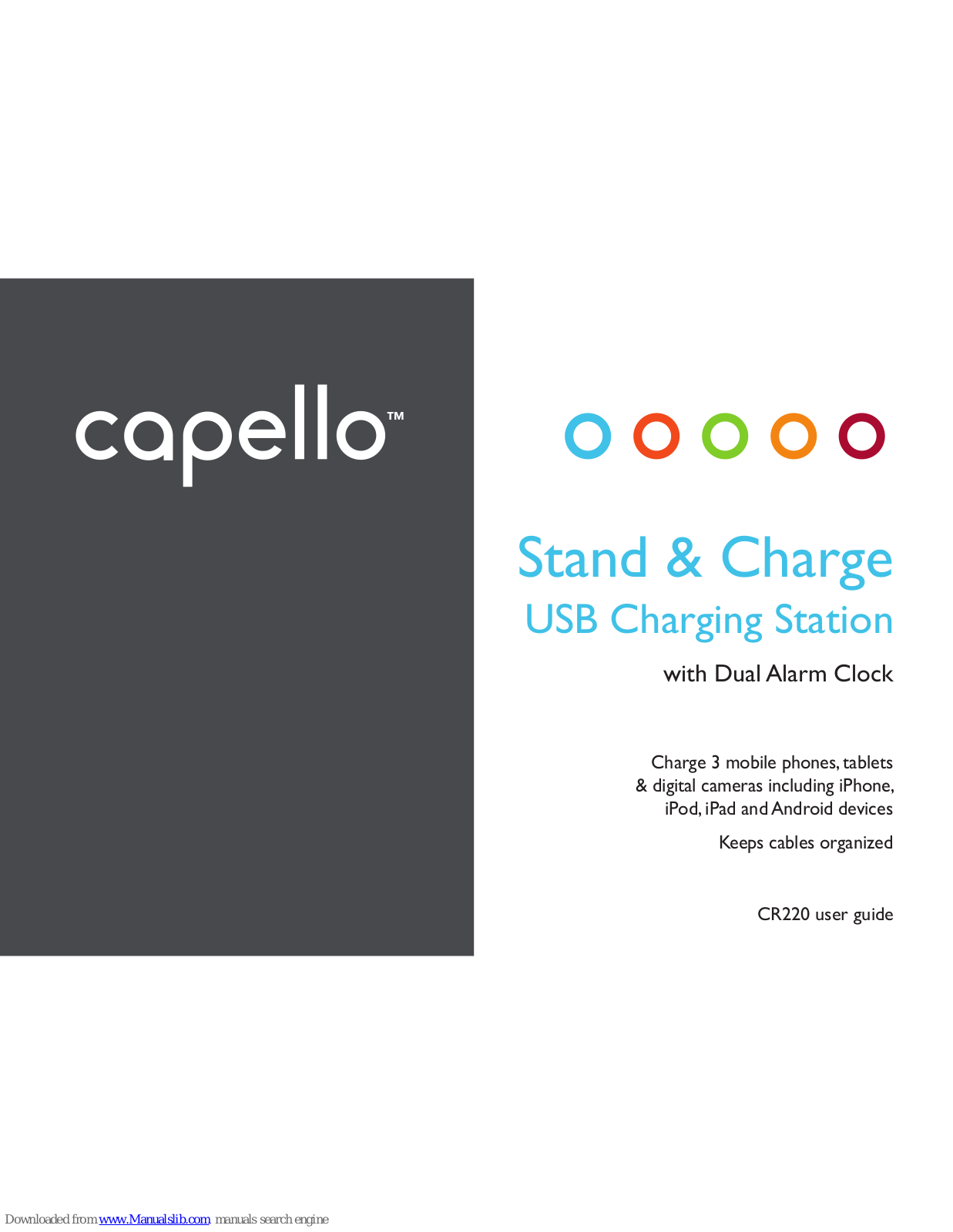 capello CR220 User Manual