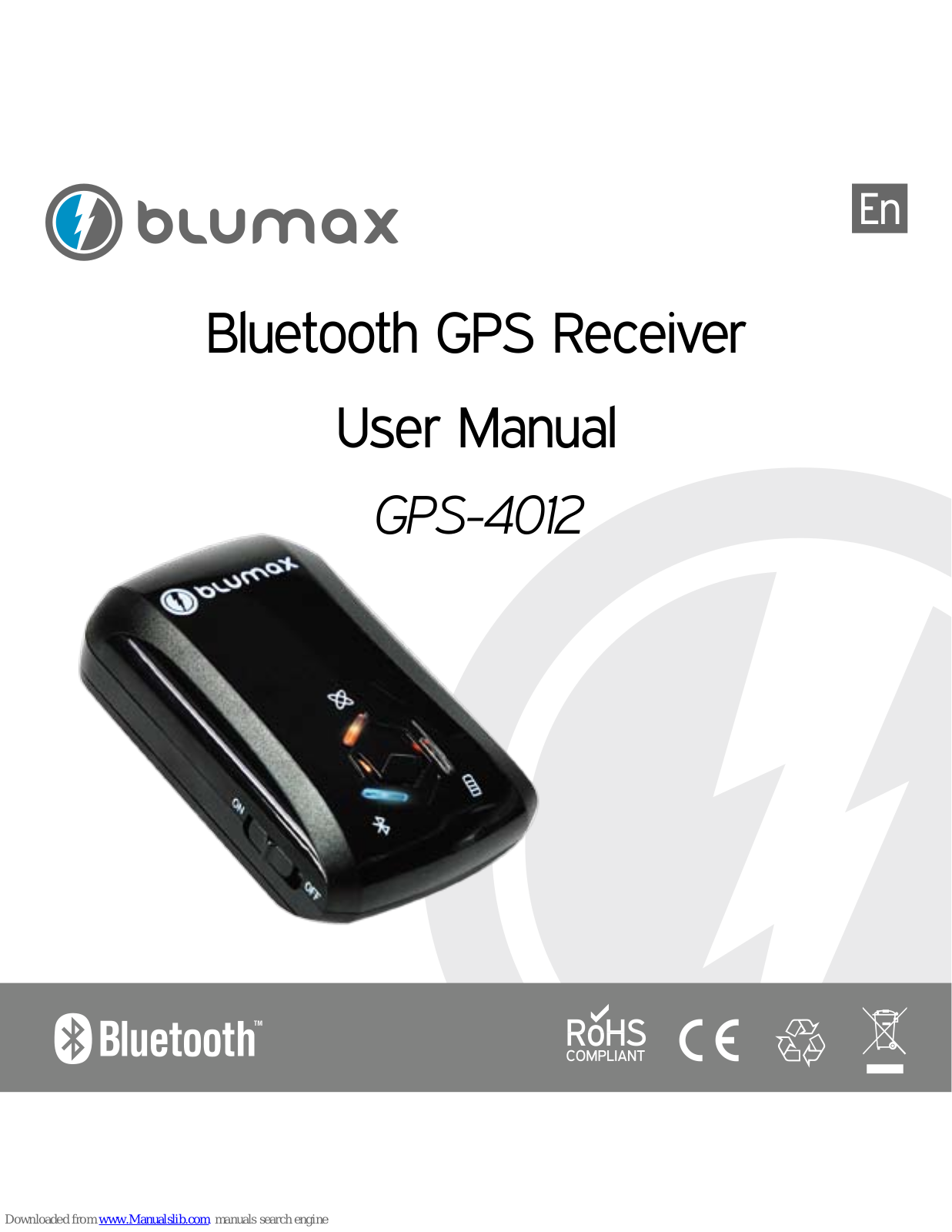 Blumax GPS-4012 User Manual
