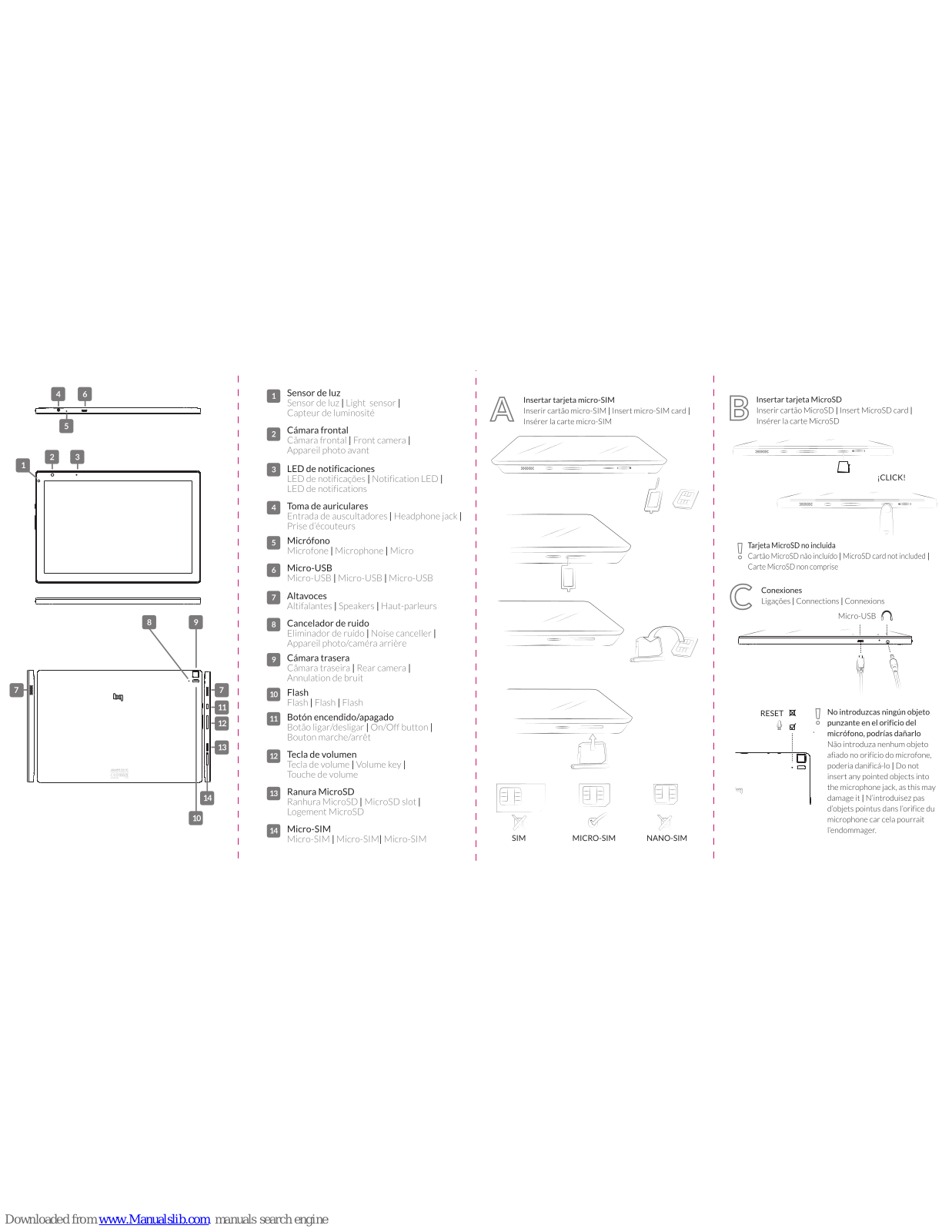 bq Aquaris E10 Quick Start Manual