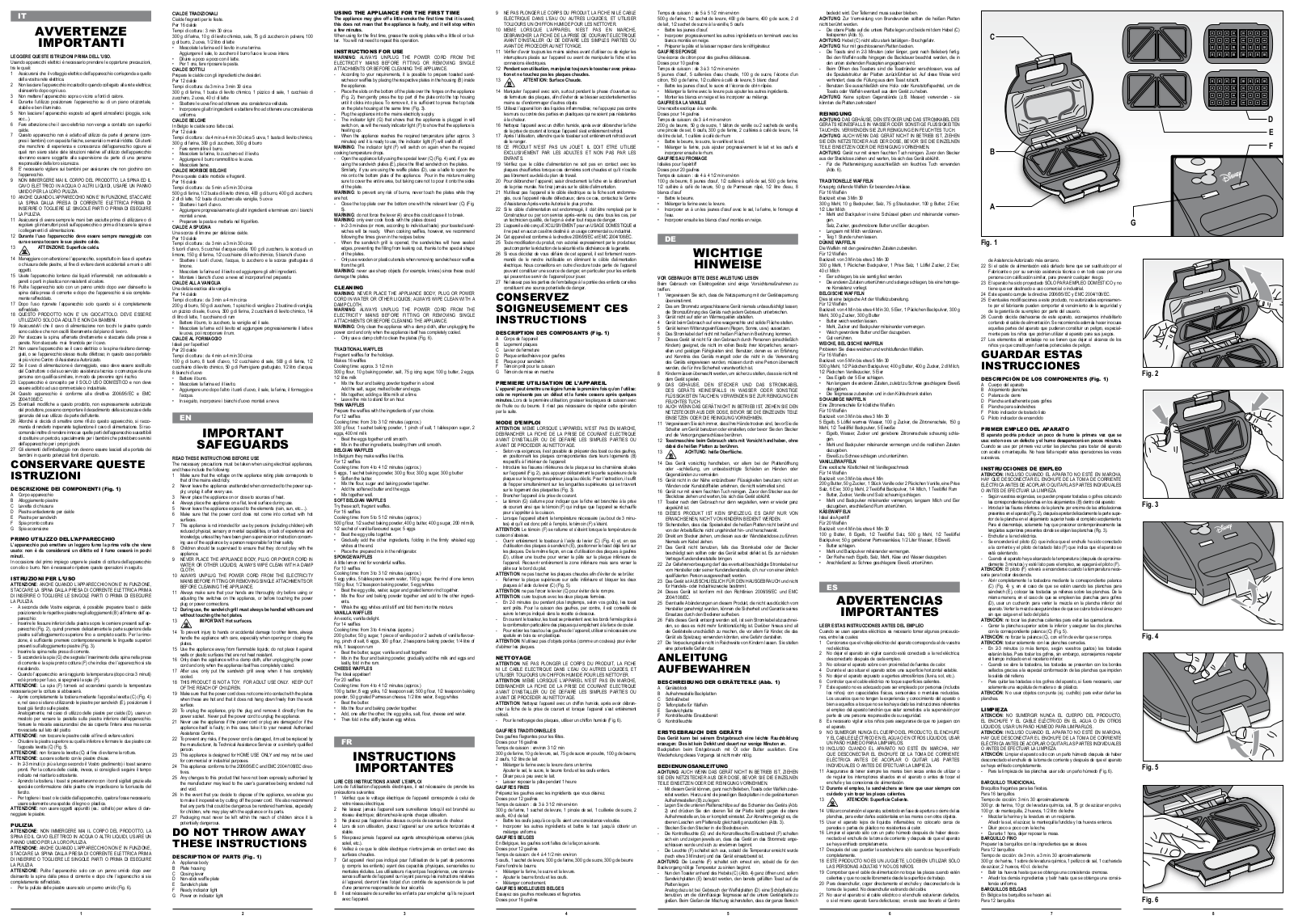 Ariete 1926 User guide - ManualMachine.com
