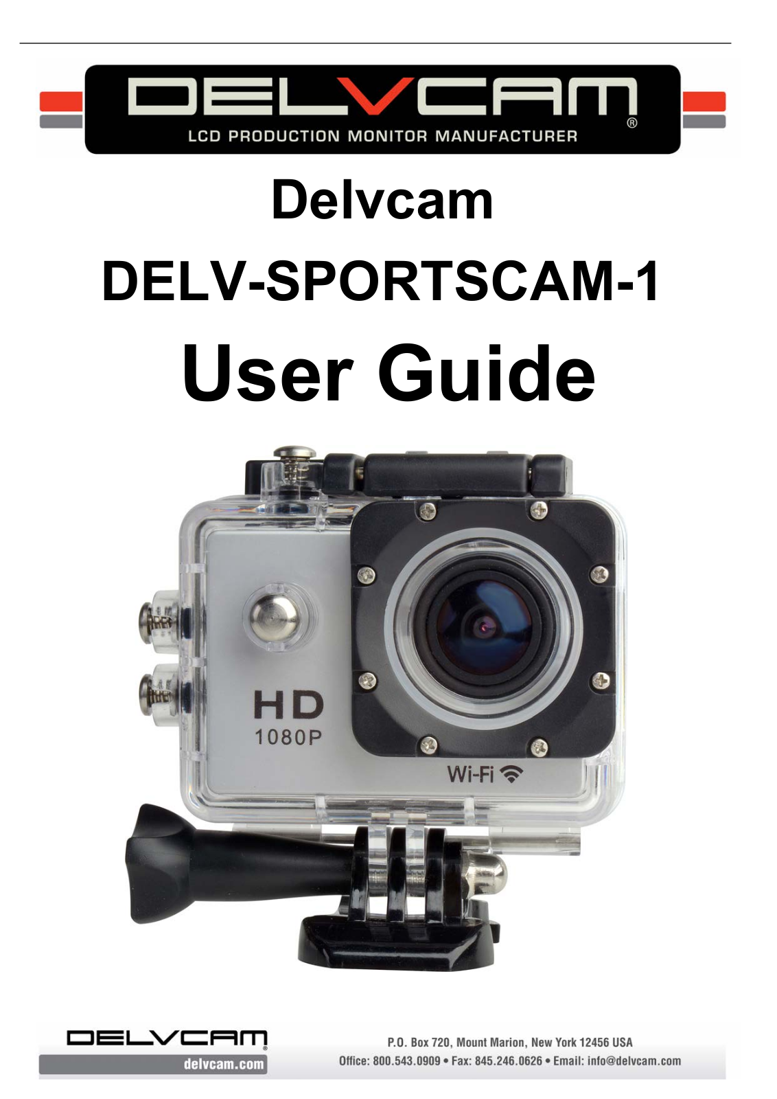 Delvcam DELV-SPORTSCAM-1 User Manual