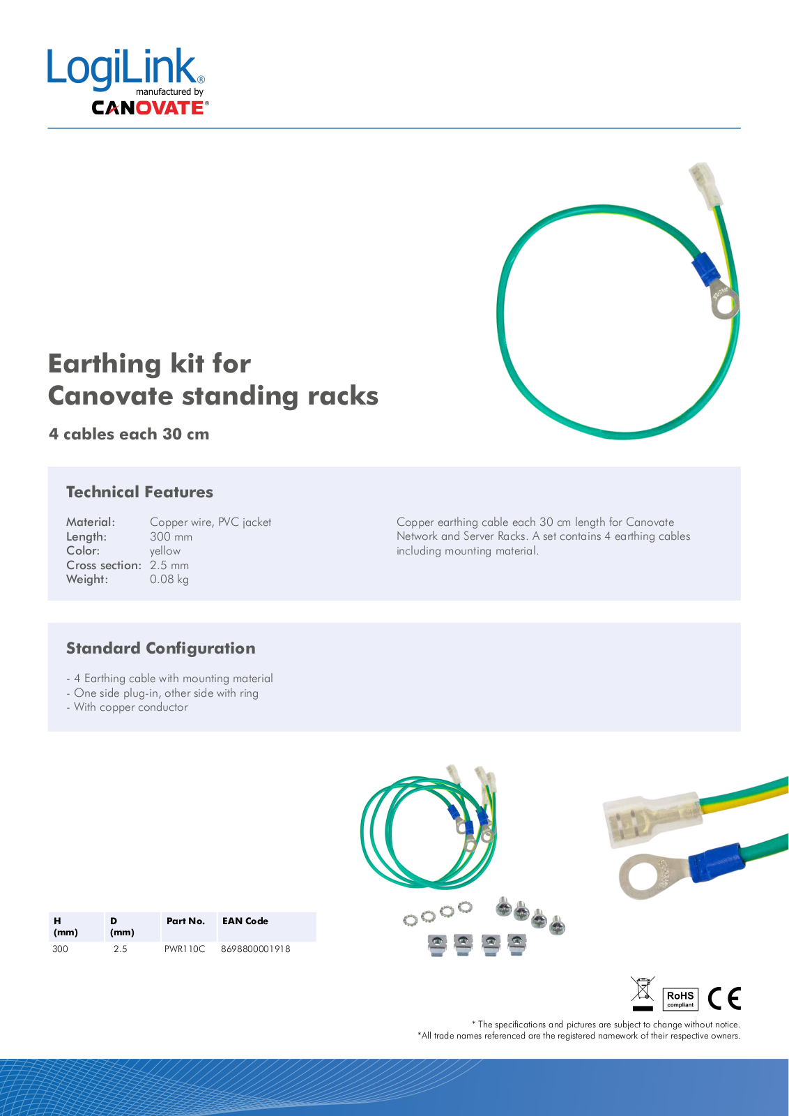 LOGILINK PWR110C Datasheet - ManualMachine.com