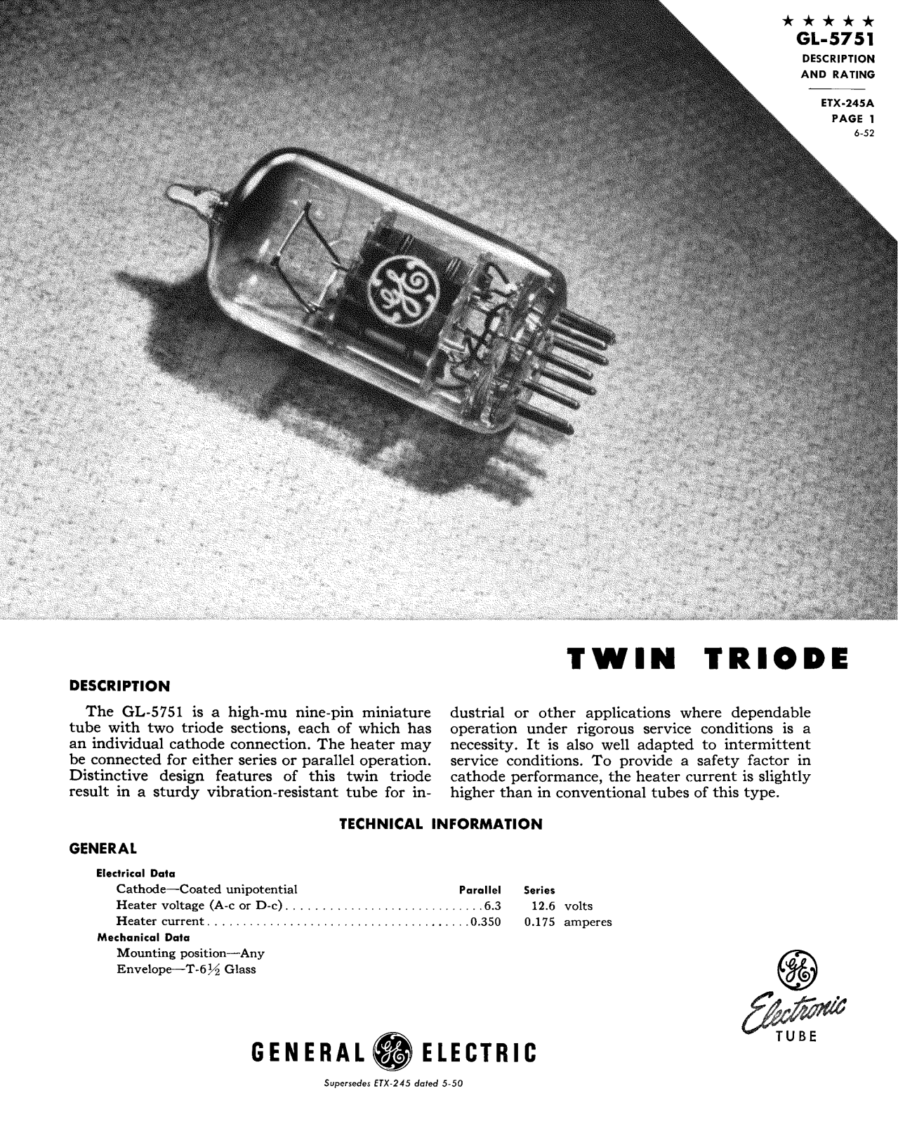 Philips 5751 DATASHEETS