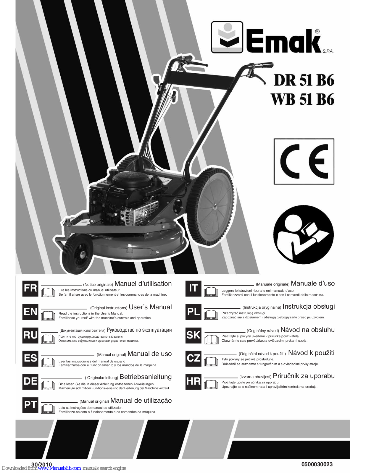 EMAK DR 51 B6, WB 51 B6 User Manual