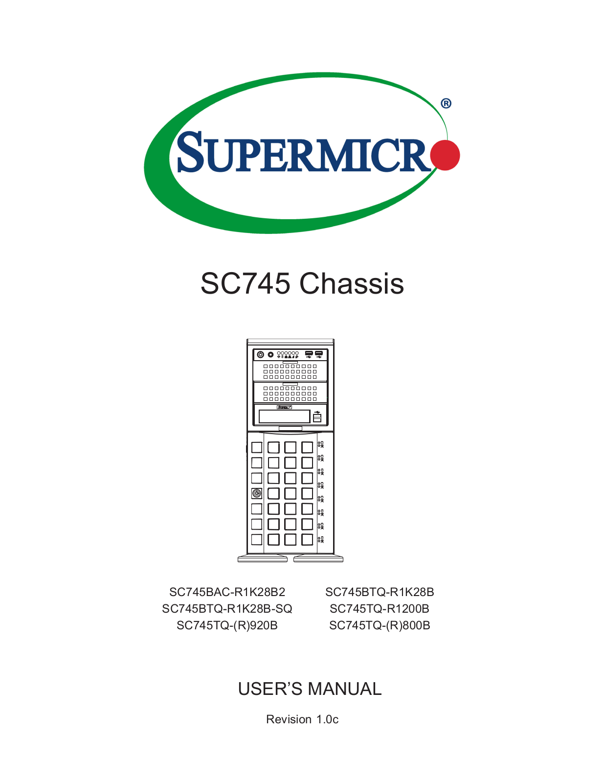 Supermicro 745BTQ-R1K28B-SQ operation manual