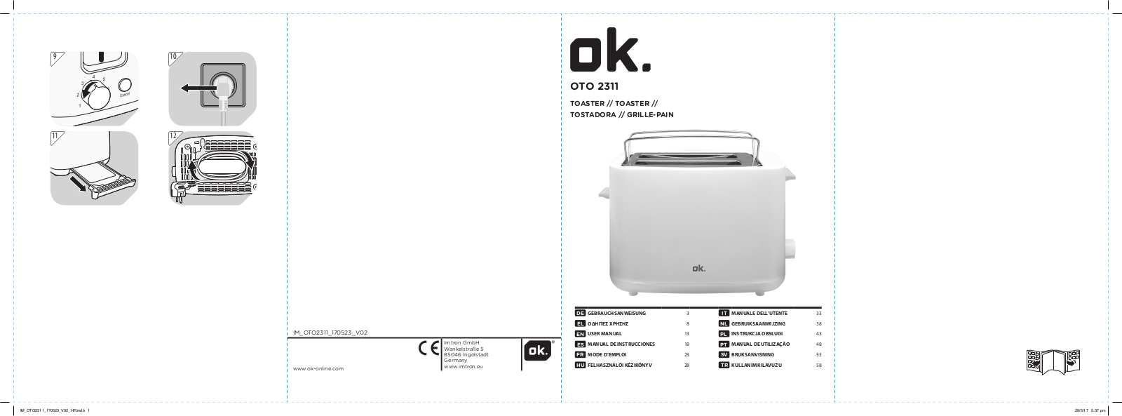Ok. OTO 2311 User guide - ManualMachine.com