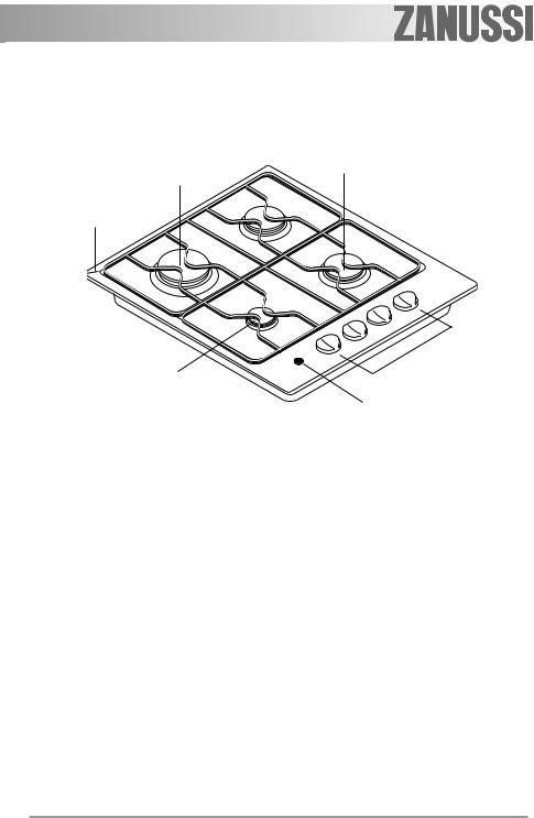 Zanussi ZGL643IX User Manual