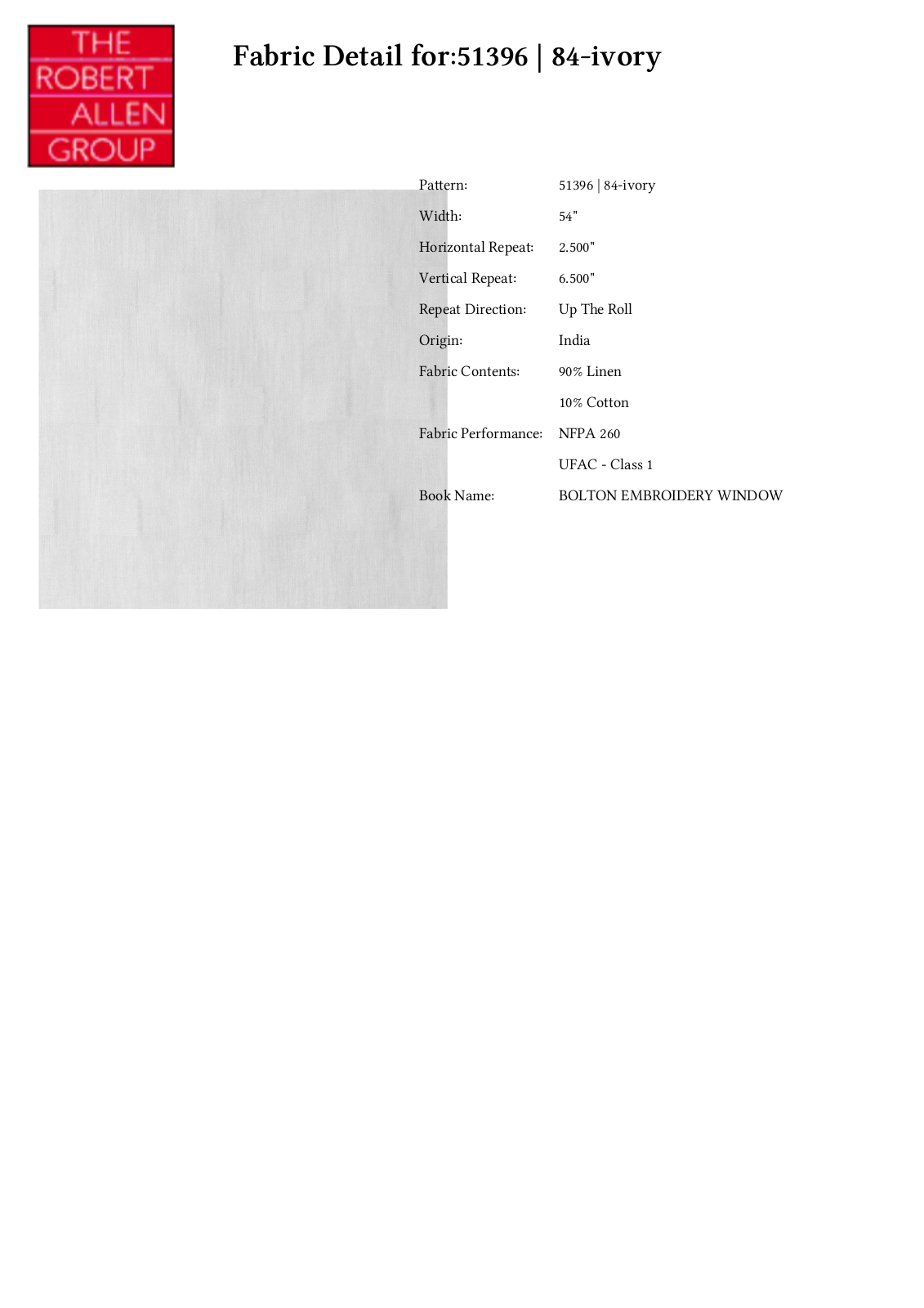 Duralee CRAL4118 Specifications - ManualMachine.com