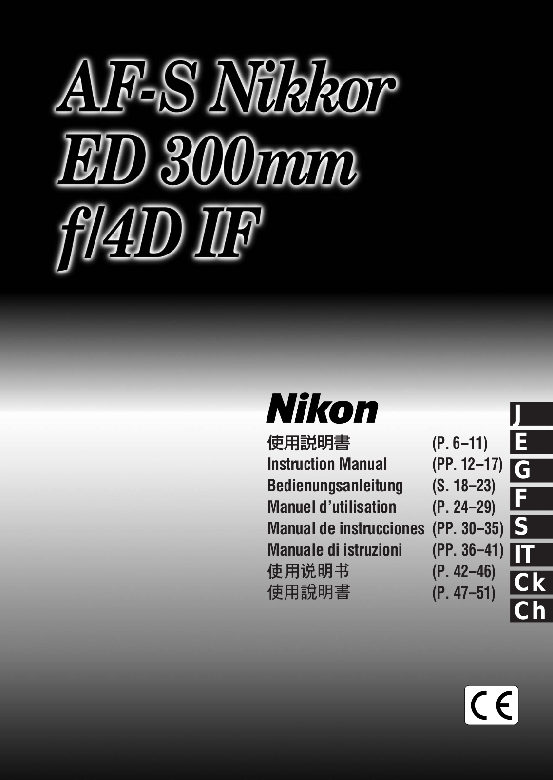 Nikon 1909 User Manual