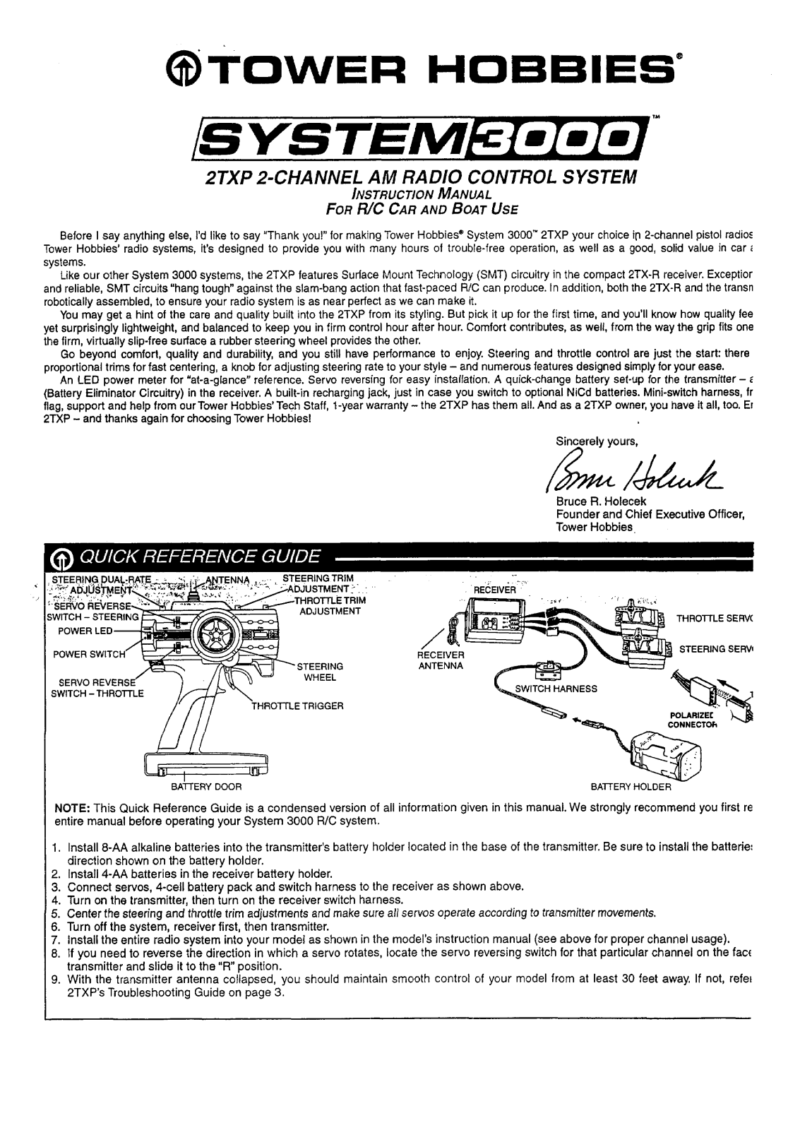 Futaba T2PG 75A User Manual