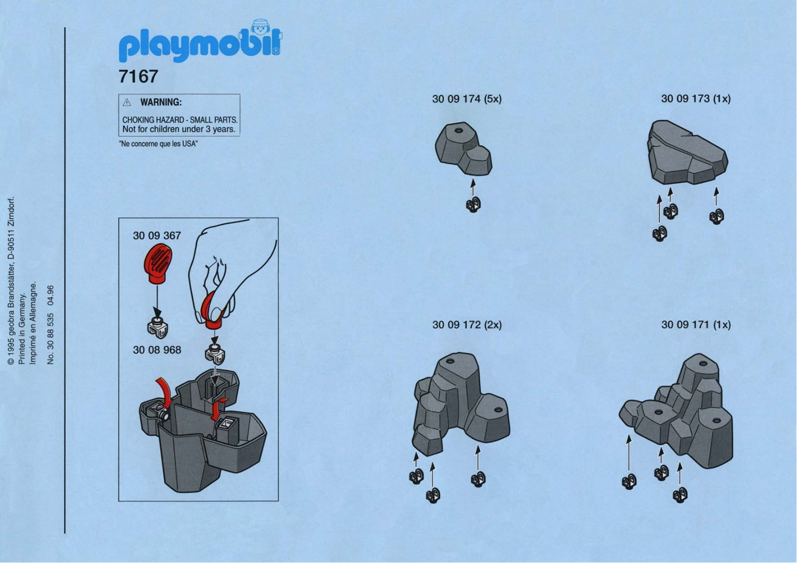 Playmobil 7167 Instructions