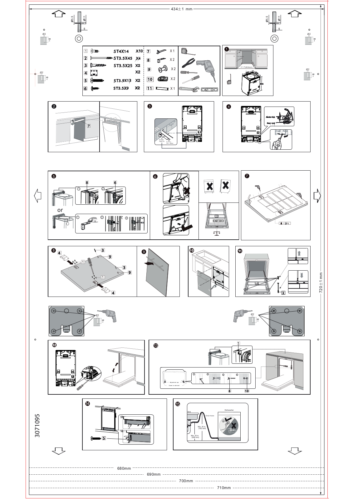 Bertazzoni PNL18DW Installation Guide