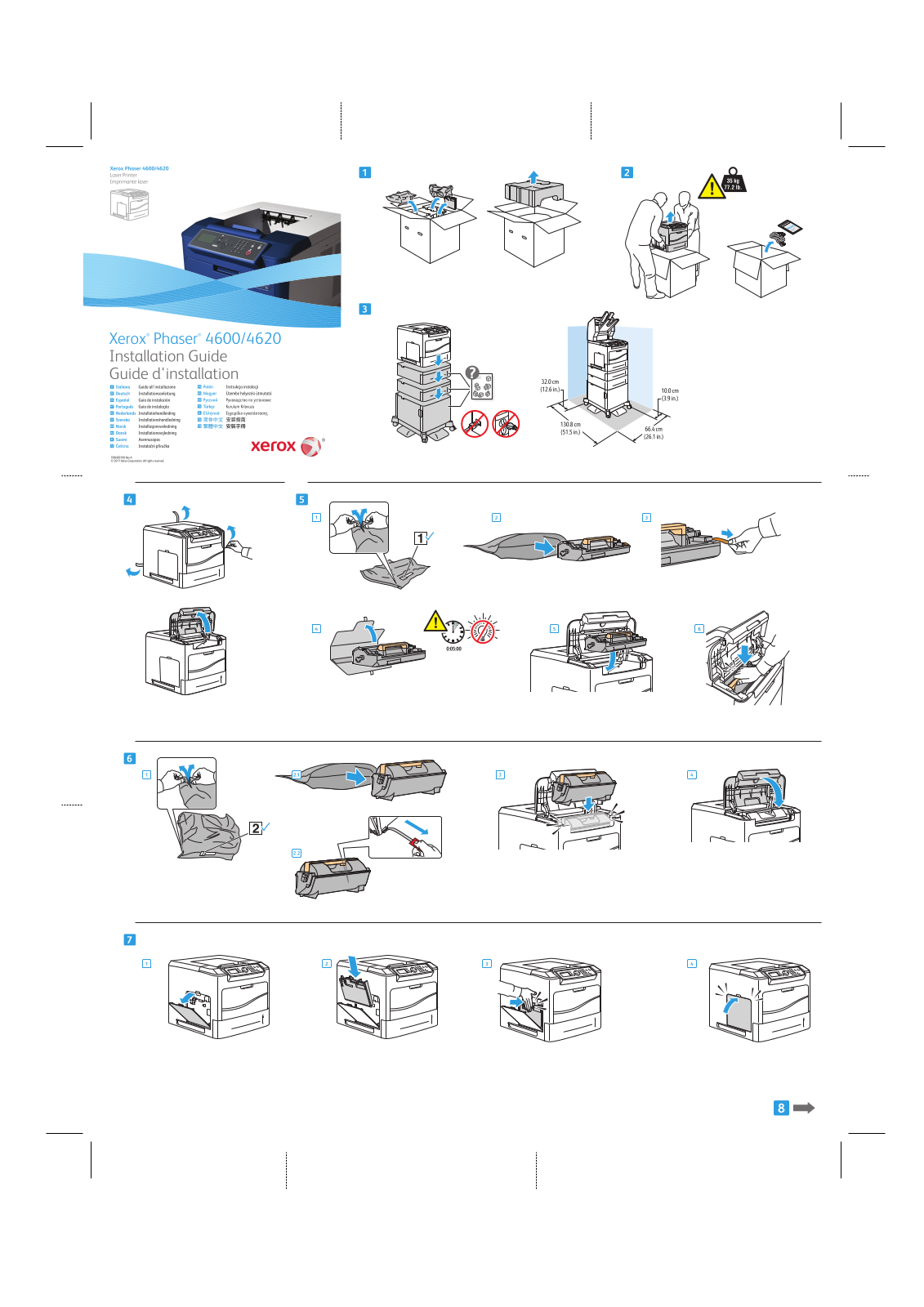 Xerox PHASER 4620, PHASER 4600 User Manual