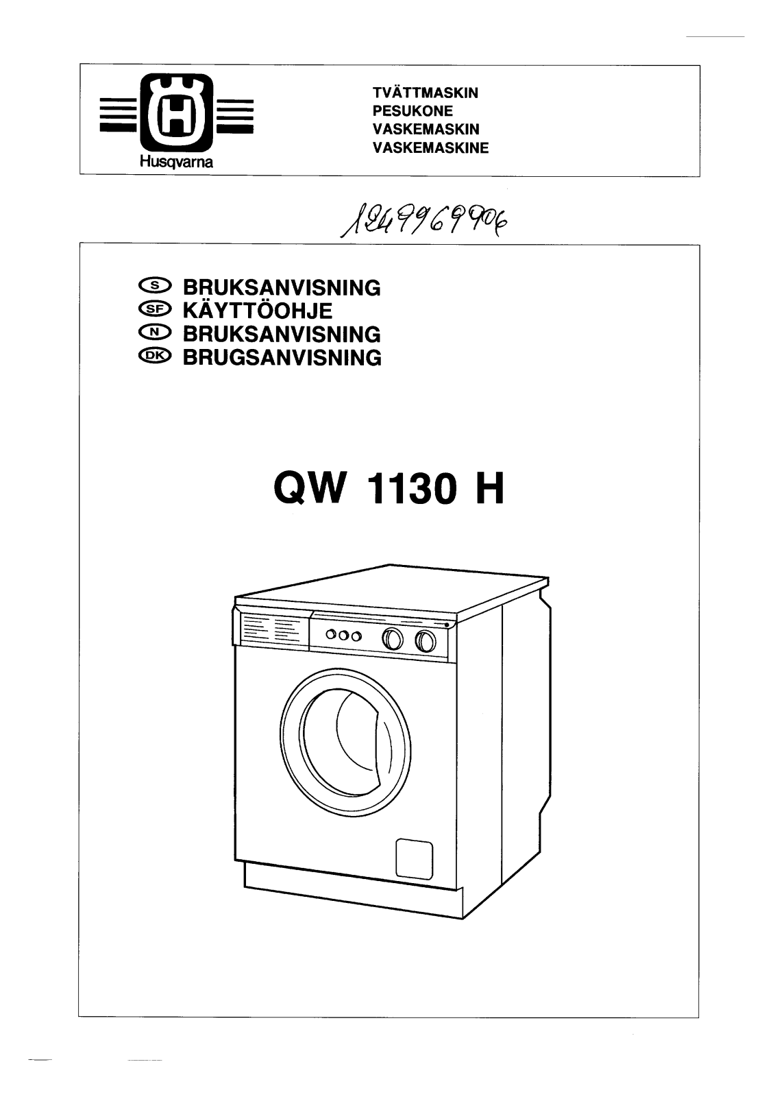 Husqvarna QW1130H User Manual