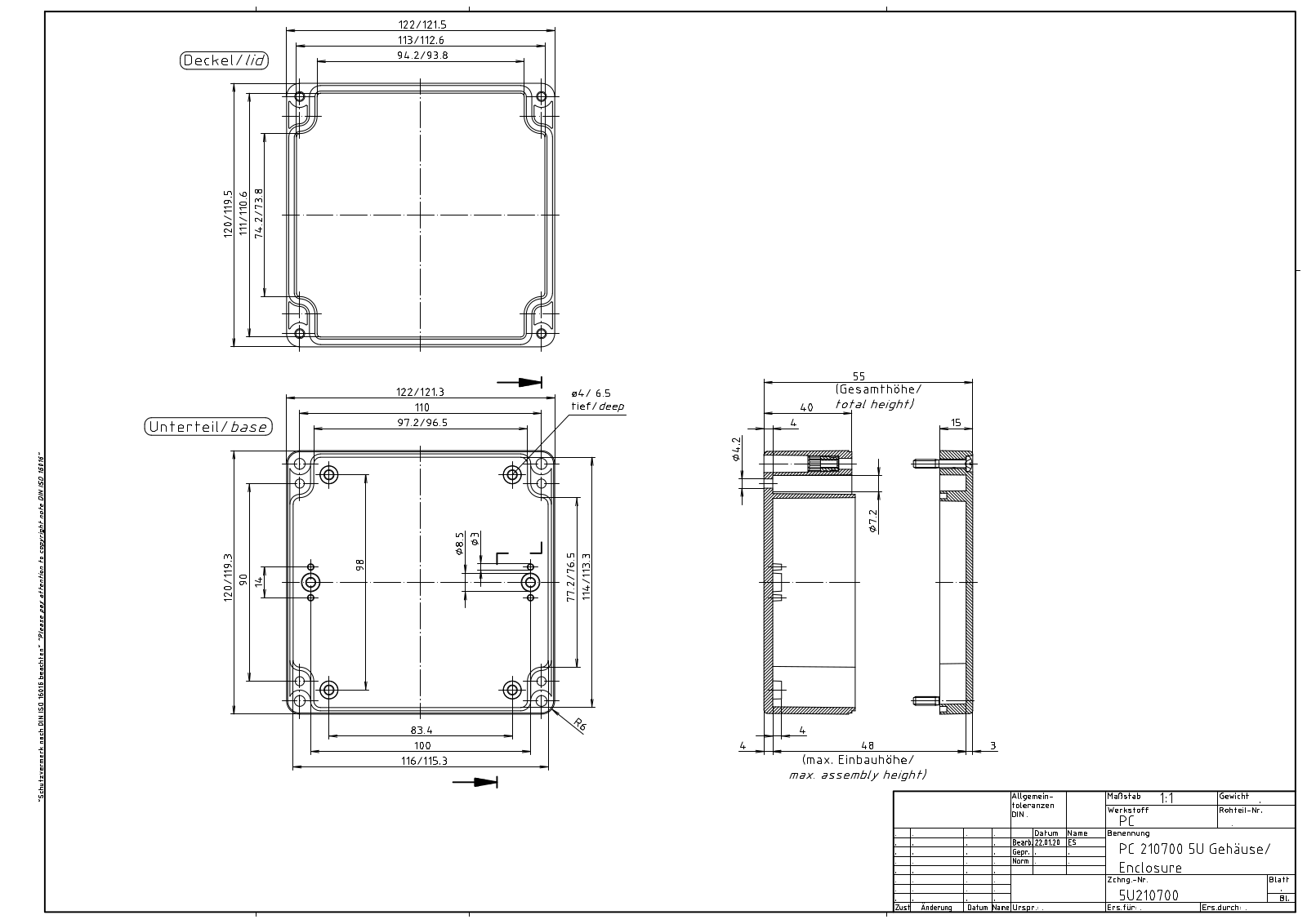 BOX4U 5U210700 Datasheet - ManualMachine.com