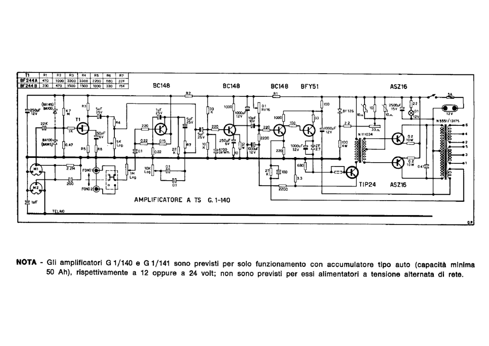 Geloso g1 140  2 schematic