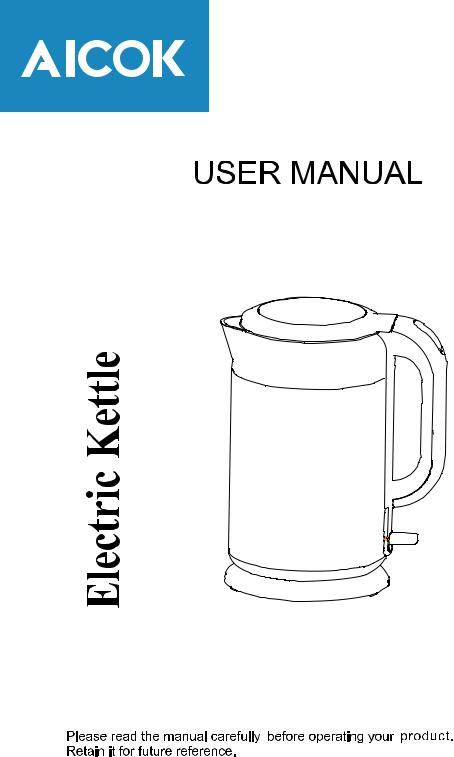 Aicok MK-H317E1B User Manual