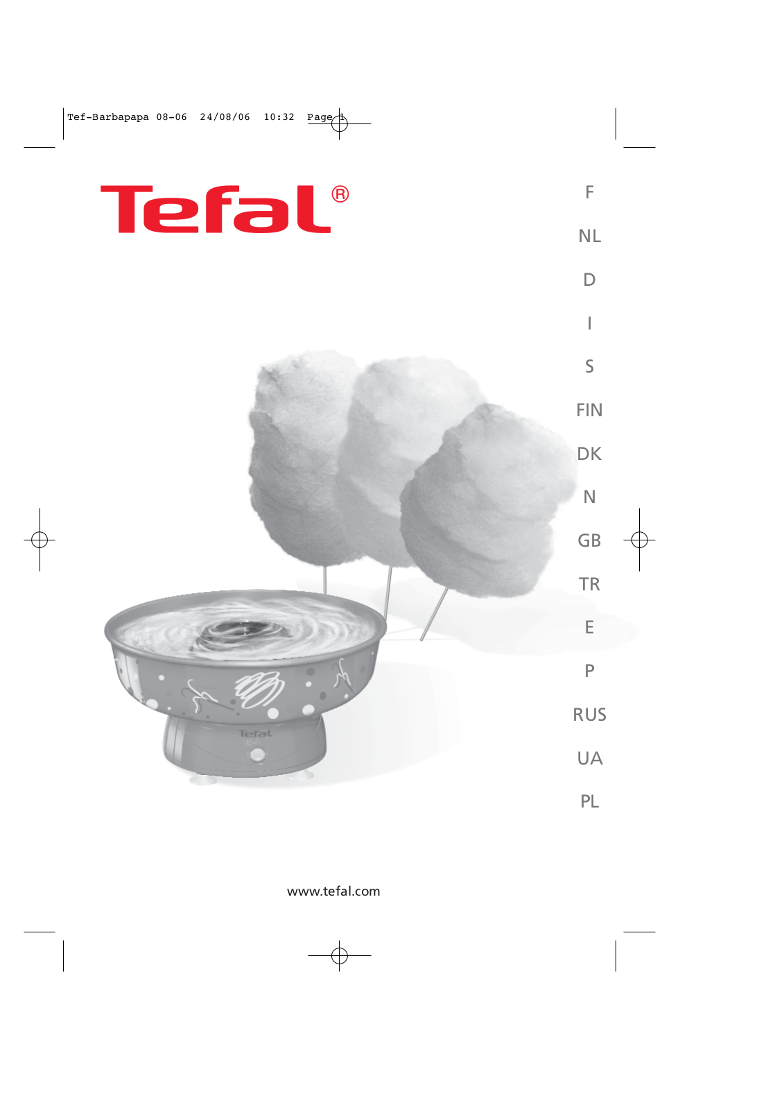 TEFAL KD300012, KD300056, KD300084, KD300083, KD300952 Instruction Manual