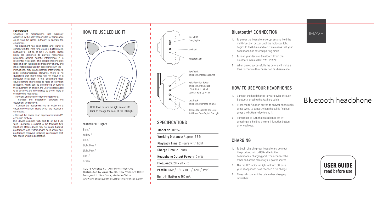 TESONIC HP6521 User Manual