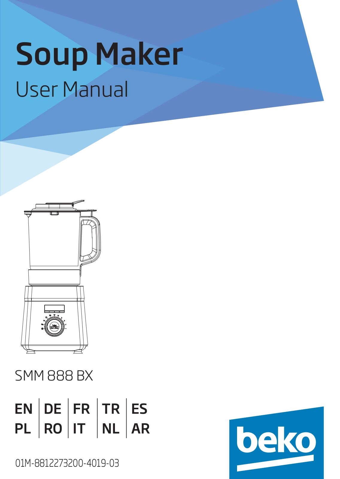 Beko SMM888BX User Manual