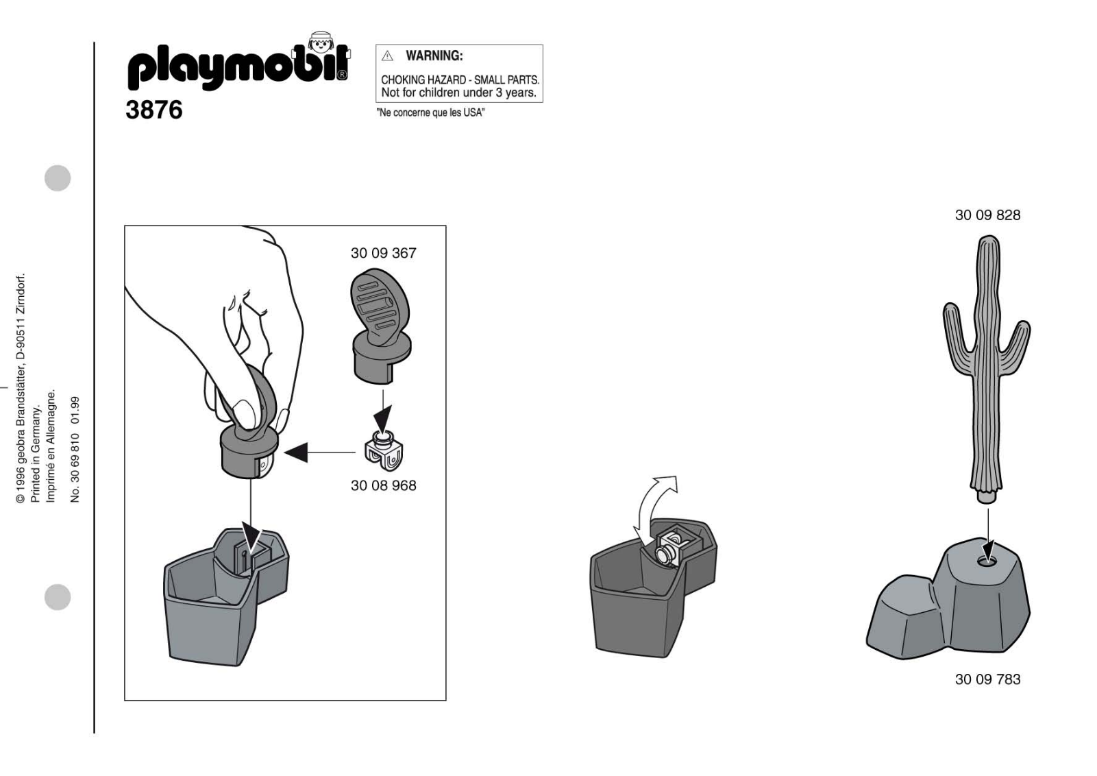 Playmobil 3876 Instructions