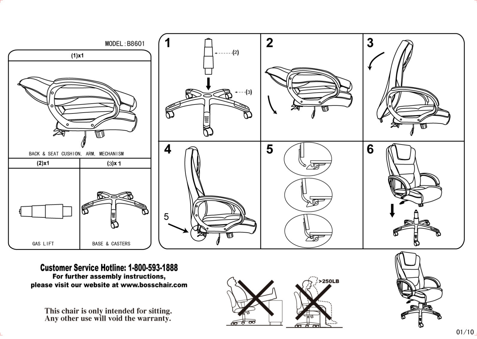 Boss B8602 Assembly Guide